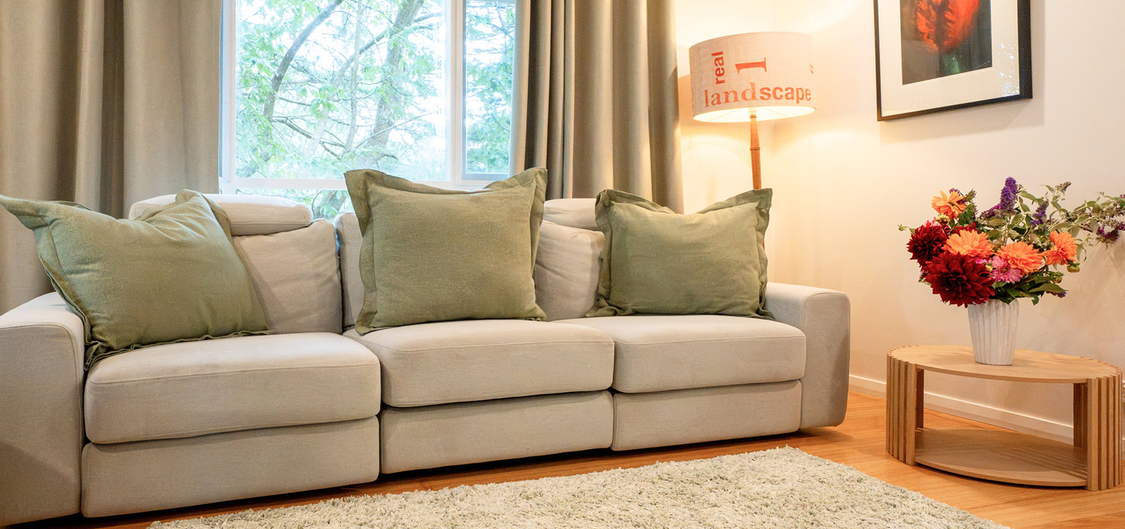 Living room at Warramunda Estate